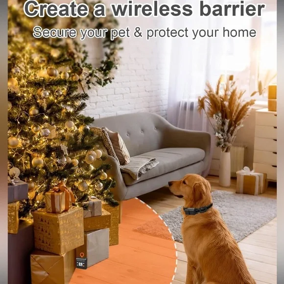 NEW! Flyspear Wireless Pet Barrier with Adjustable Warning Levels